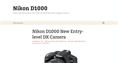 Desktop Screenshot of d1000.org